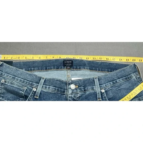 J. Crew 8" Mid Rise Skinny Womens Jeans 35 Signature Waist Stretch  NWT - Picture 5 of 8